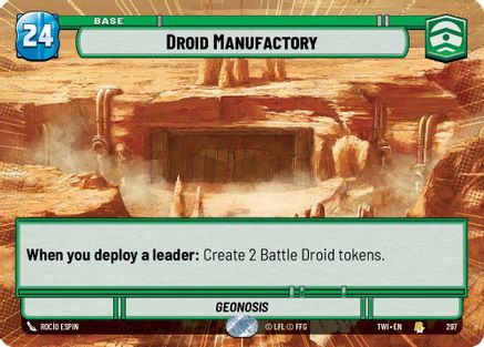 Droid Manufactory (Hyperspace) (297) - Twilight of the Republic