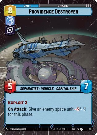 Providence Destroyer (Hyperspace) (311) - Twilight of the Republic