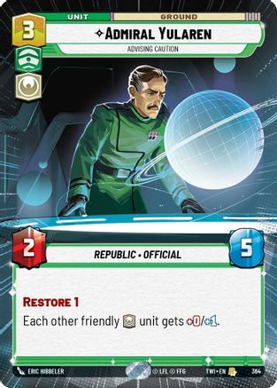 Admiral Yularen - Advising Caution (Hyperspace) (364) - Twilight of the Republic