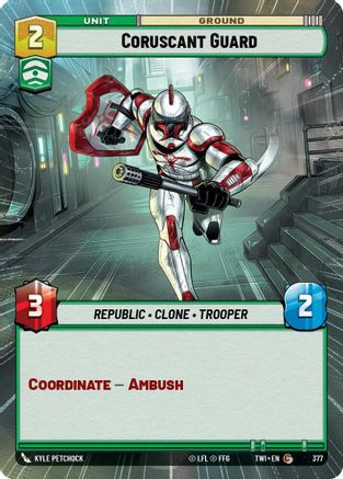 Coruscant Guard (Hyperspace) (377) - Twilight of the Republic