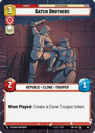 Batch Brothers (Hyperspace) (412) - Twilight of the Republic Foil