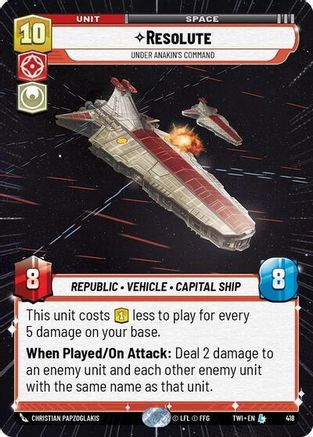 Resolute - Under Anakin's Command (Hyperspace) (418) - Twilight of the Republic