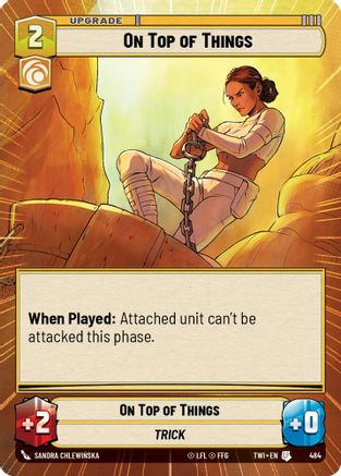 On Top of Things (Hyperspace) (484) - Twilight of the Republic Foil