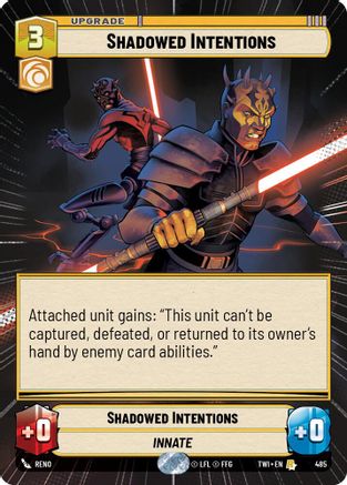 Shadowed Intentions (Hyperspace) (485) - Twilight of the Republic