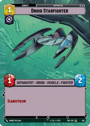 Droid Starfighter (Hyperspace) (492) - Twilight of the Republic