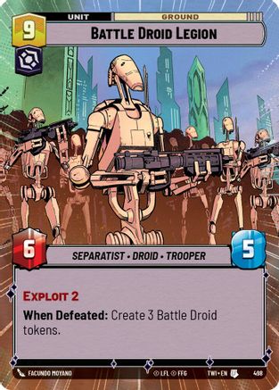 Battle Droid Legion (Hyperspace) (498) - Twilight of the Republic