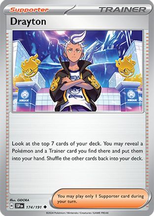 Drayton 174/191  SV08 Surging Sparks - Uncommon
