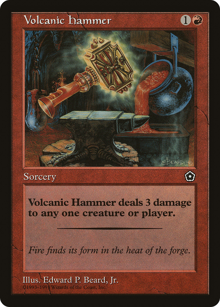 Volcanic Hammer (P02-119) - Portal Second Age