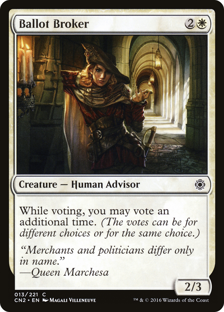 Ballot Broker (CN2-013) - Conspiracy: Take the Crown