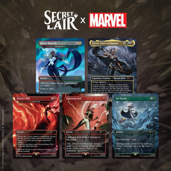 Magic the Gathering - Secret Lair x Marvel - Storm