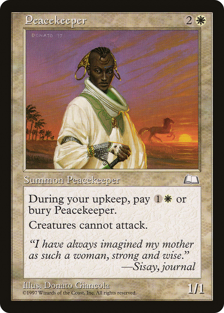 Peacekeeper (WTH-22) - Weatherlight
