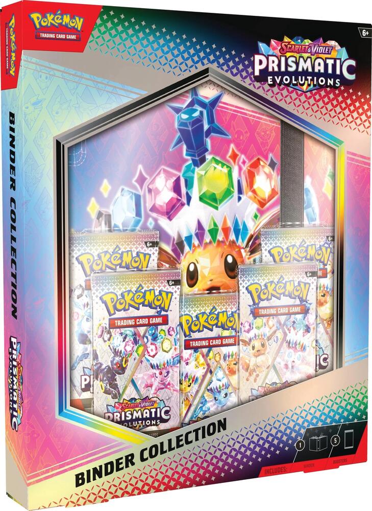 Pokemon - Scarlet and Violet - Prismatic Evolution - Binder Collection