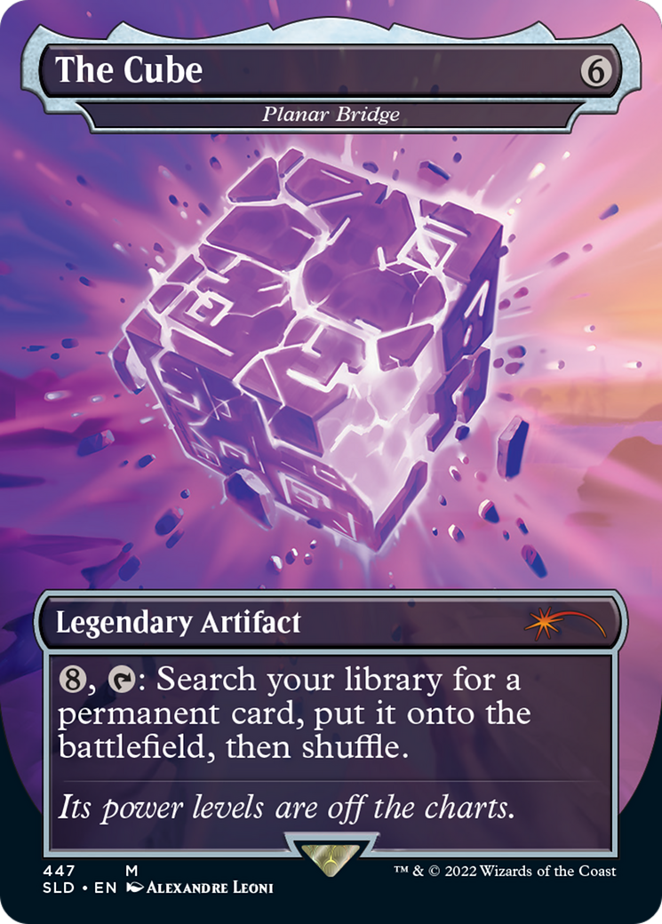 The Cube - Planar Bridge (SLD-447) - Secret Lair Drop / The Cube (Borderless)