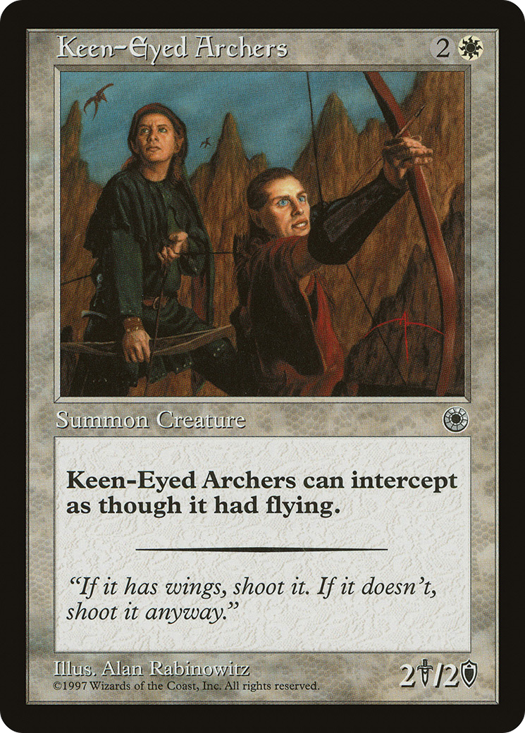 Keen-Eyed Archers (POR-19) - Portal