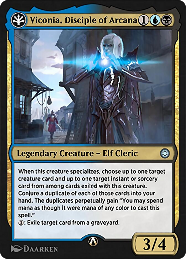 Viconia, Disciple of Arcana (HBG-11u) - Alchemy Horizons: Baldur's Gate