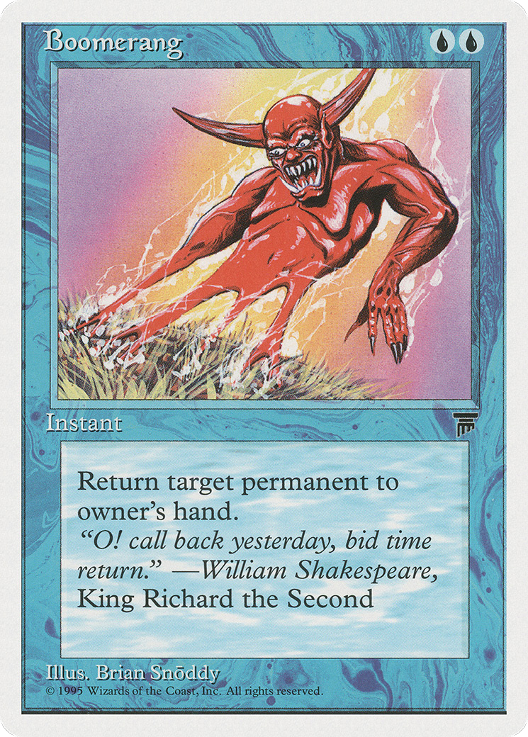 Boomerang (CHR-16) - Chronicles