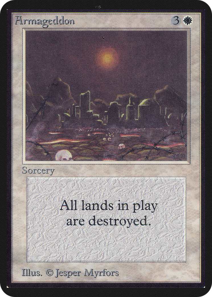 Armageddon (LEA-2) - Limited Edition Alpha