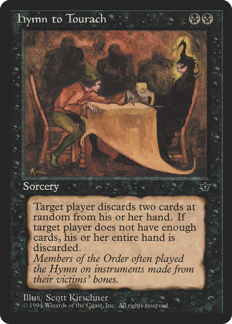 Hymn to Tourach (Table) (FEM-38) - Fallen Empires