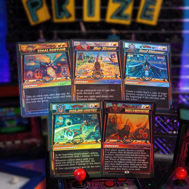 Magic the Gathering - Secret Lair - Arcade Racers - Rainbow Foil