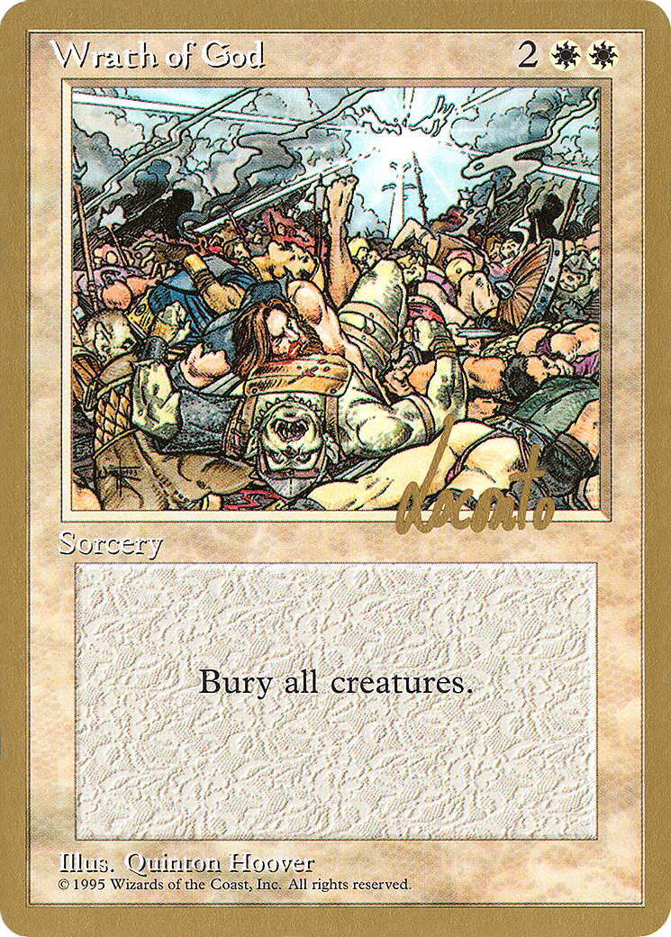 Wrath of God - 1996 Michael Loconto (4ED) (WCD-ML58) - Pro Tour Collector Set
