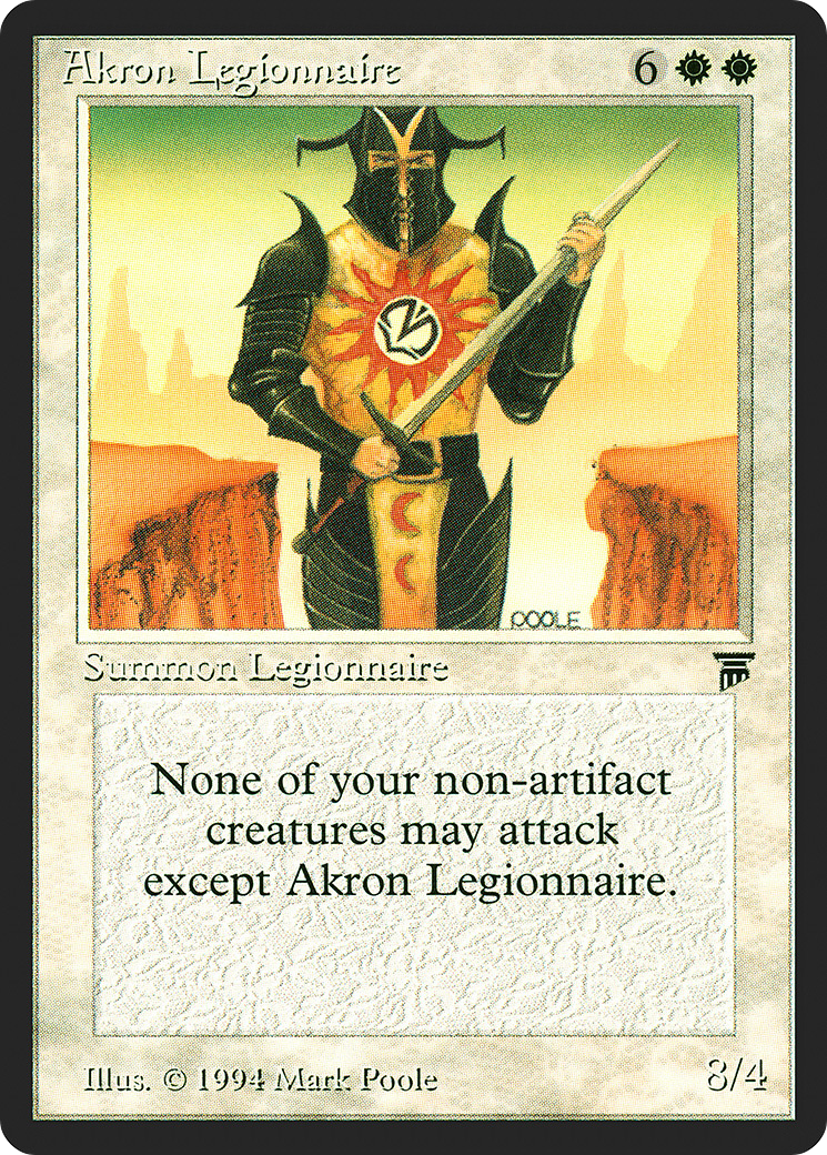 Akron Legionnaire (LEG-1) - Legends