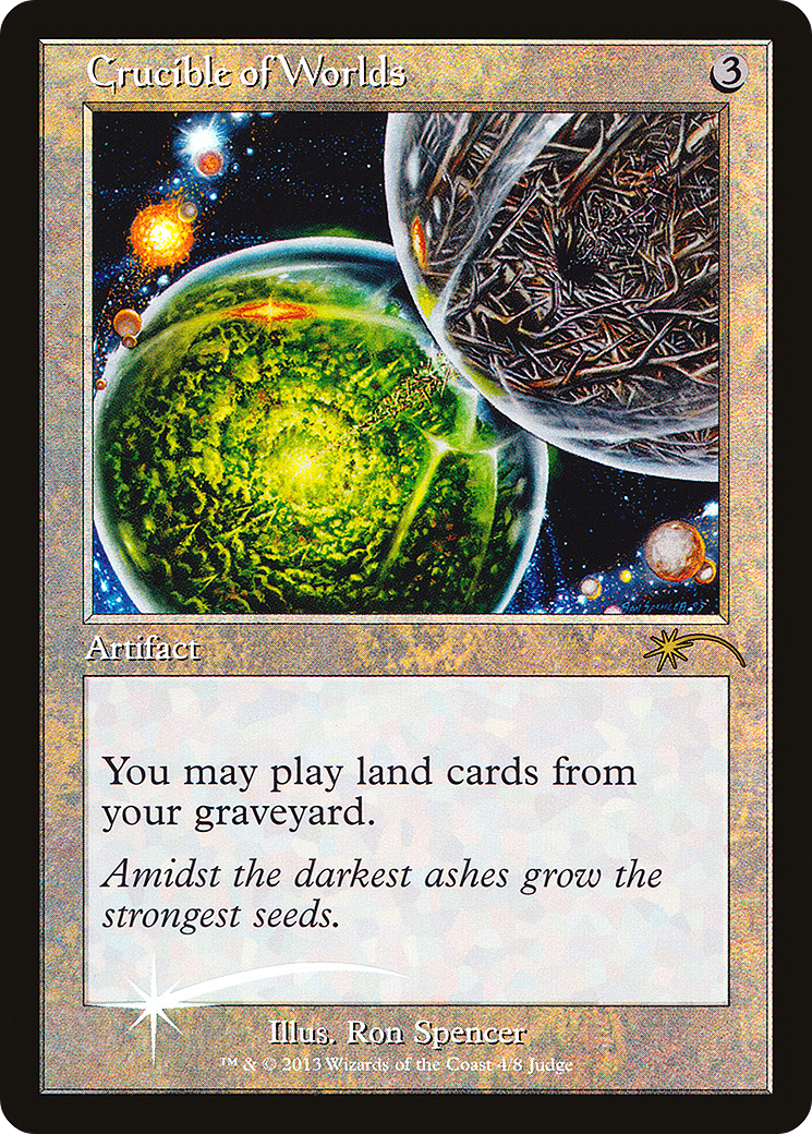 Crucible of Worlds (JDG-4) - Judge Gift Cards 2013 Foil
