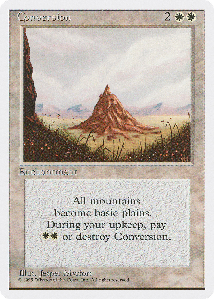 Conversion (4ED-19) - Fourth Edition