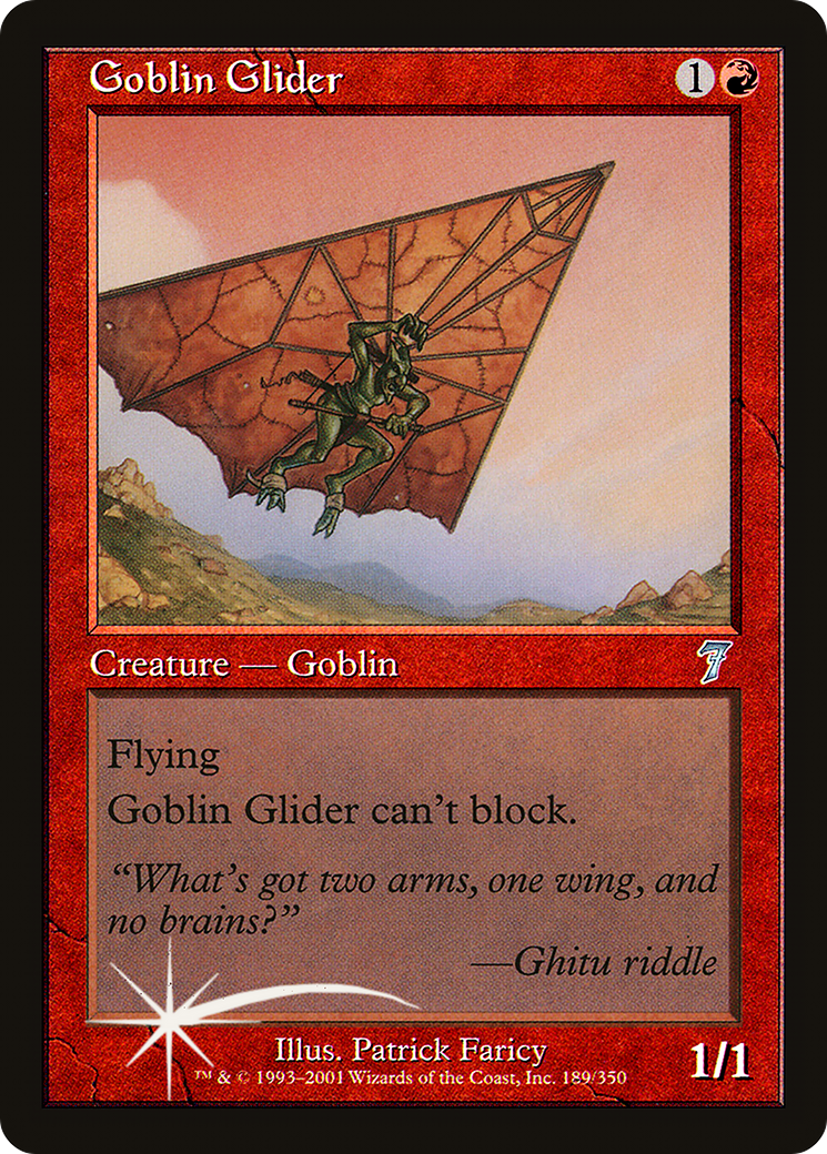 Goblin Glider (7ED-189) - 7th Edition Foil