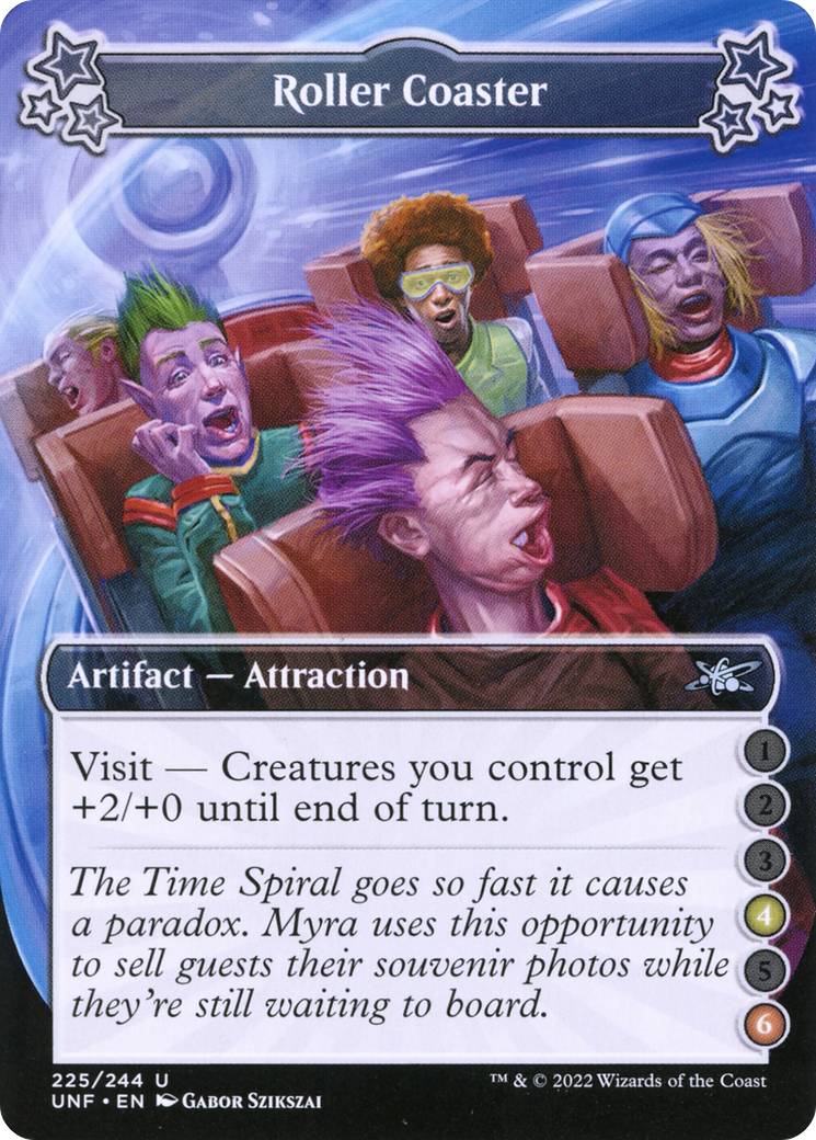 Roller Coaster (4-6) (UNF-225C) - Unfinity Foil