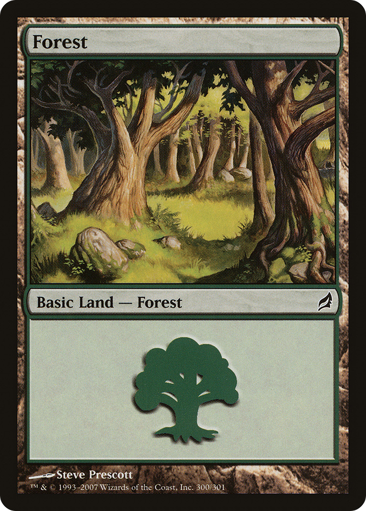Forest (300) (LRW-300) - Lorwyn Foil