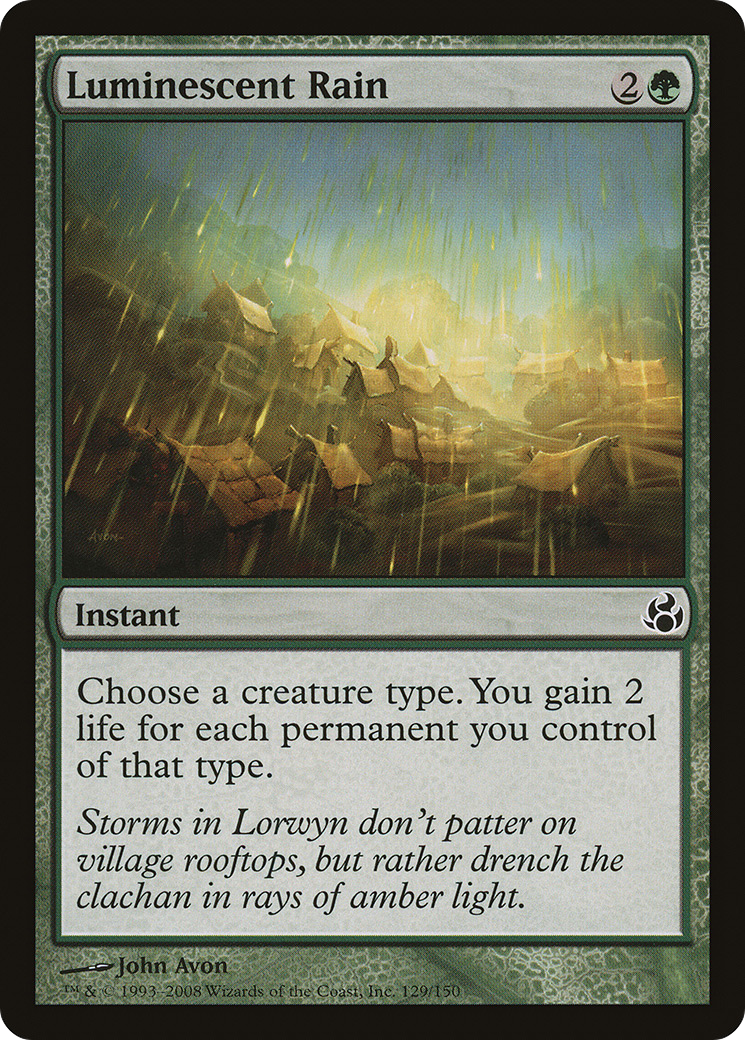 Luminescent Rain (MOR-129) - Morningtide