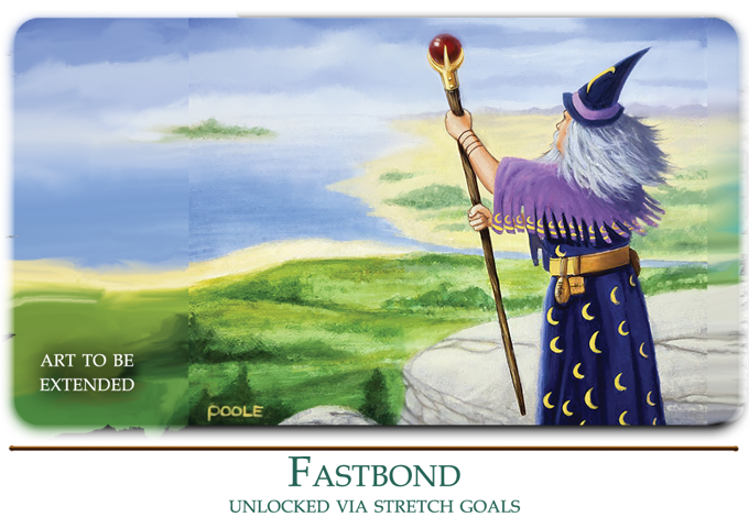 Mark Poole Playmat Collection - Fastbond - Signed Premium Stitched Edge Playmat