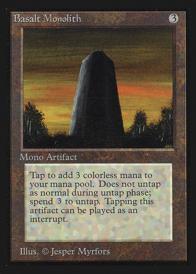 Basalt Monolith (CE) (CED-232) - Collectors' Edition
