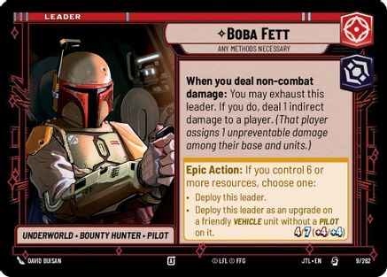 Boba Fett - Any Methods Necessary (009/262) - Jump to Lightspeed