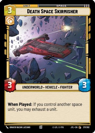 Death Space Skirmisher (217/262) - Jump to Lightspeed