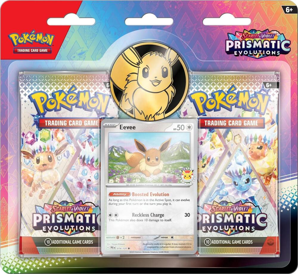 Pokemon - Scarlet and Violet - Prismatic Evolution - 2 Pack Blister