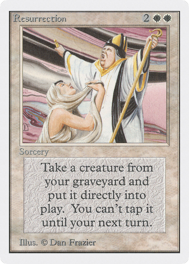 Resurrection (2ED-35) - Unlimited Edition