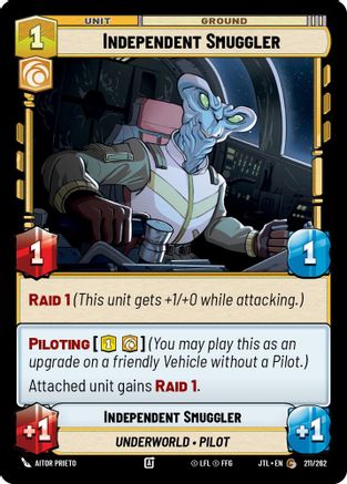 Independent Smuggler (211/262) - Jump to Lightspeed