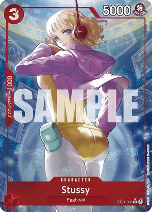 Stussy (Parallel) (ST21-006) - Starter Deck EX: Gear 5 Foil