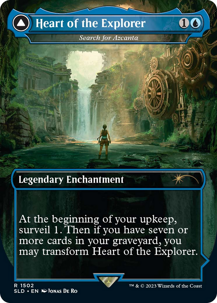 Heart of the Explorer - Search for Azcanta (SLD-1502) - Secret Lair Drop (Borderless) Foil