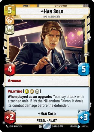 Han Solo - Has His Moments (203/262) - Jump to Lightspeed