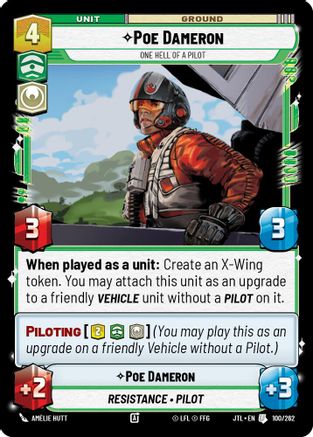 Poe Dameron - One Hell of a Pilot (100/262) - Jump to Lightspeed