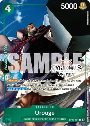 Urouge (Offline Regional Participation Pack 2025 Vol.1) (OP07-021) - One Piece Promotion Cards Foil