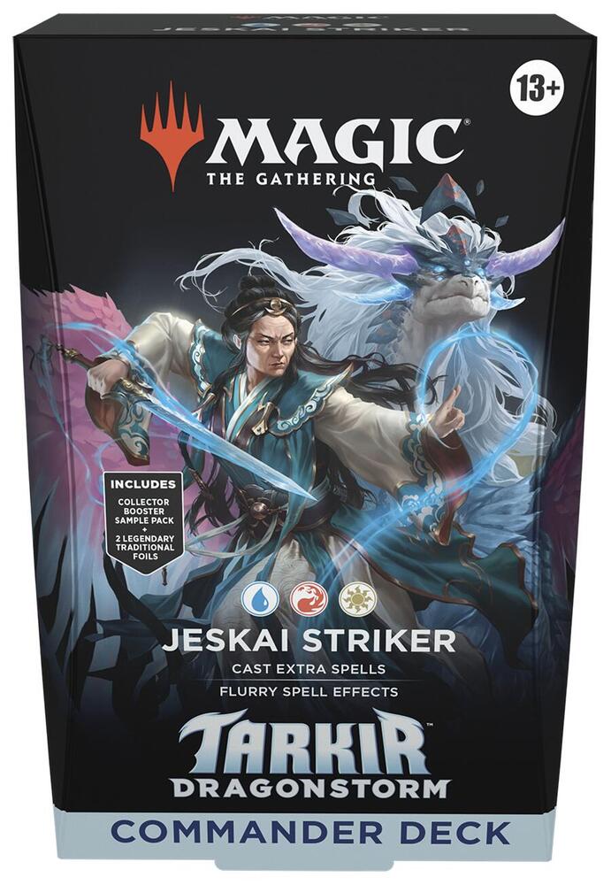 Magic the Gathering - Tarkir Dragonstorm - Jeskai Striker Commander Deck