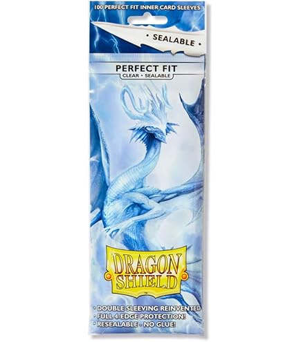 Standard - Clear/Clear - Perfect Fit Sealable Inner Sleeves (100ct)