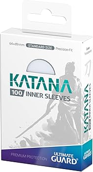 Standard - Clear - Katana Inner Sleeves (100ct)