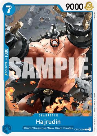 Hajrudin (OP10-050) - Royal Blood Release Event Cards