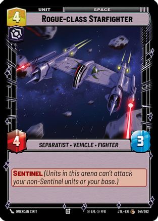Rogue-class Starfighter (241/262) - Jump to Lightspeed