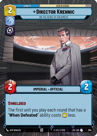 Director Krennic - On the Verge of Greatness (Hyperspace) (294) - Jump to Lightspeed