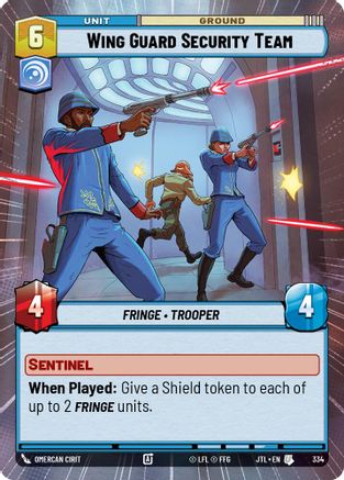 Wing Guard Security Team (Hyperspace) (334) - Jump to Lightspeed